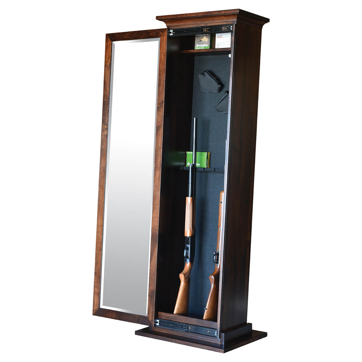 Read more about the article Cheval Mirror Rifle Cabinet