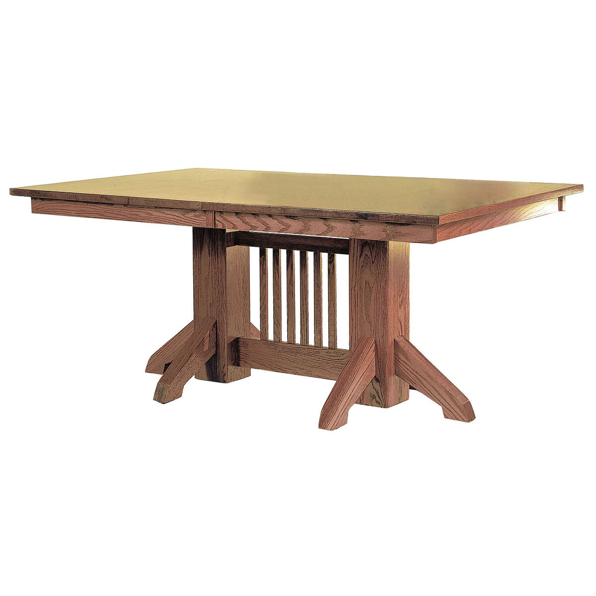Read more about the article Mission Double Pedestal Dining Table