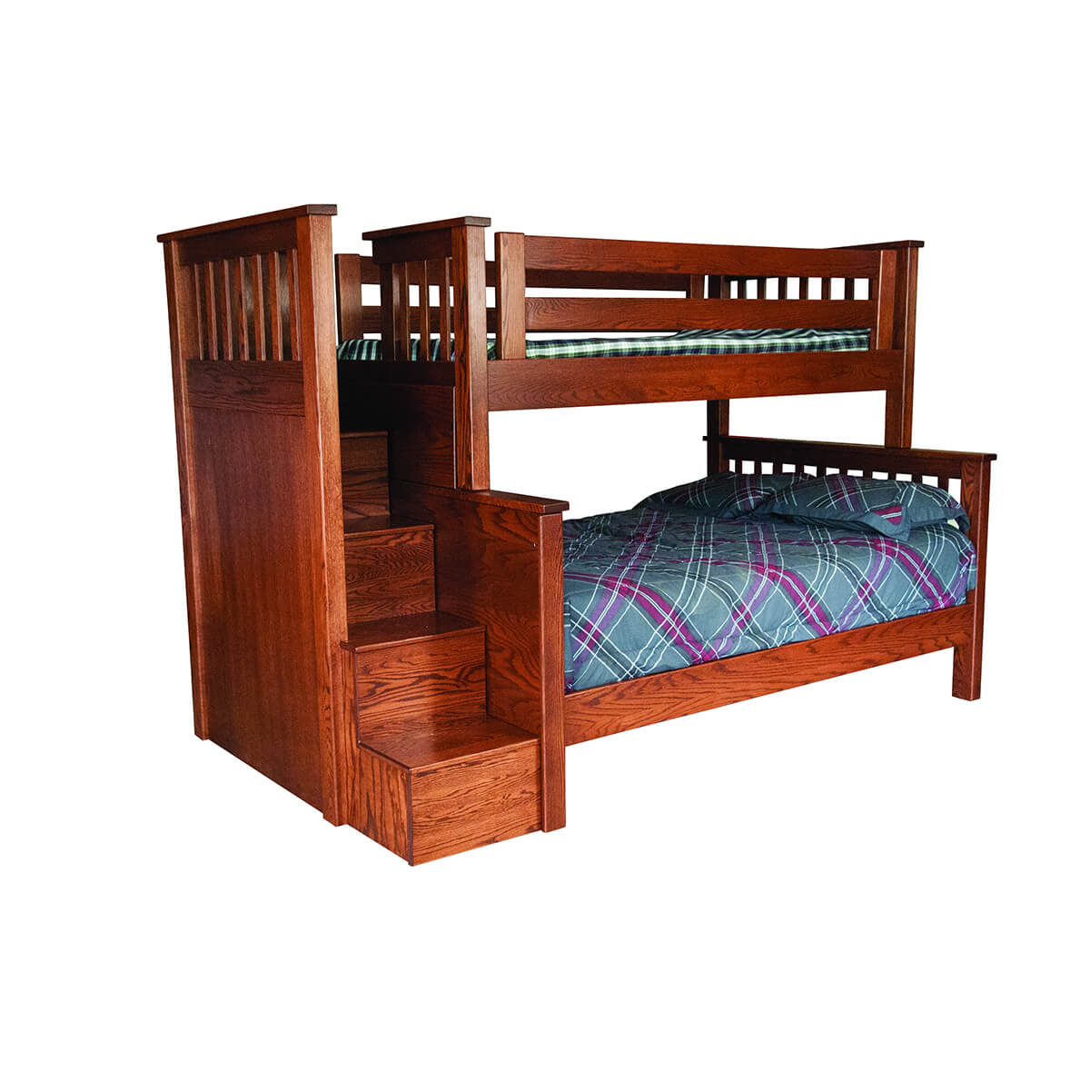 Read more about the article Mission Twin / Full Bunk Bed with Step Unit
