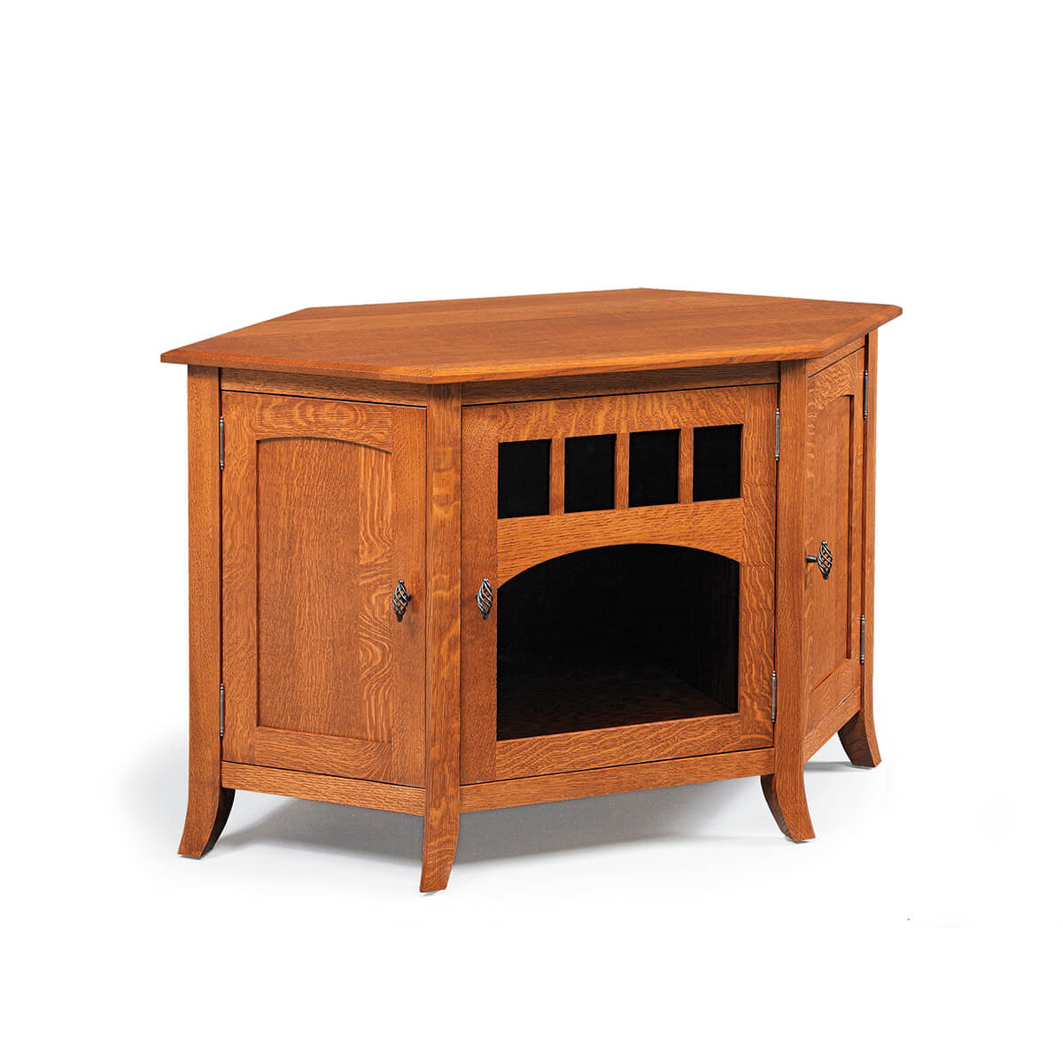 Read more about the article Old World Corner TV Stand