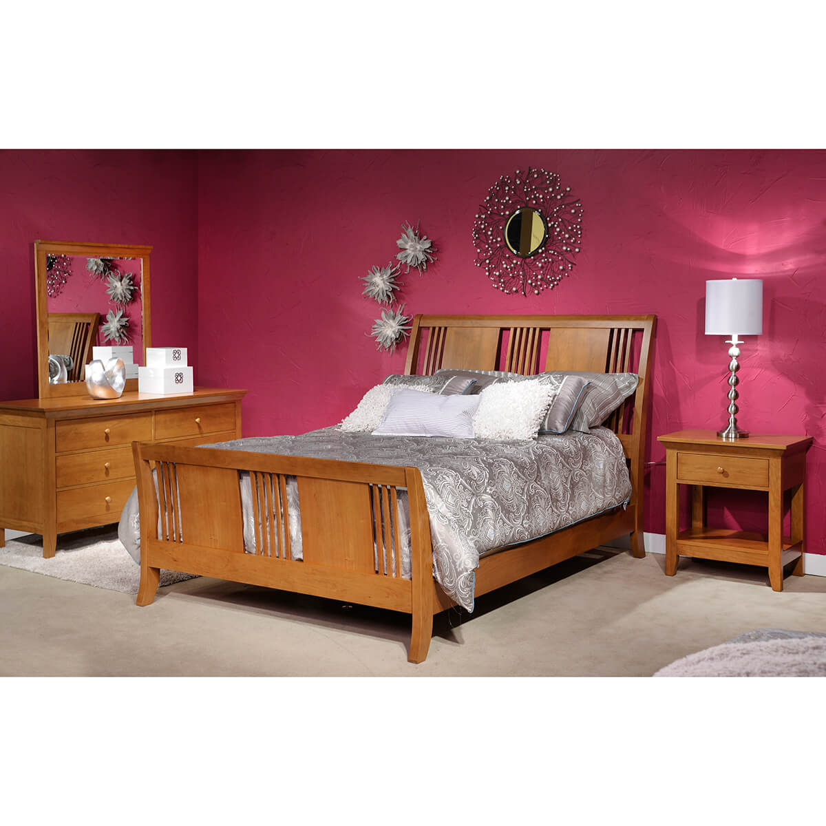 Read more about the article American Expressions Spindle Sleigh Bedroom Collection
