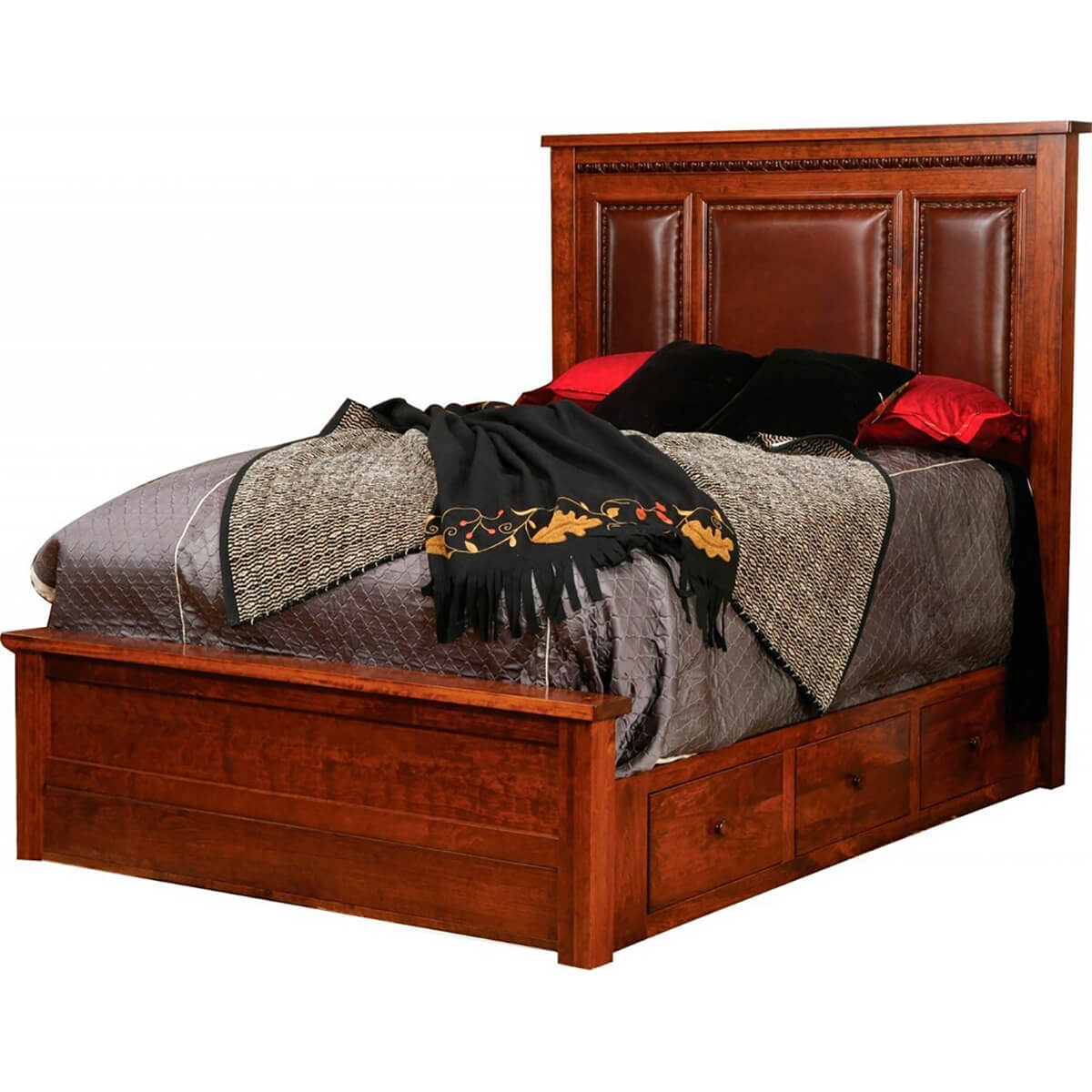 Read more about the article Marrakesh Storage Bed – Leather Panels