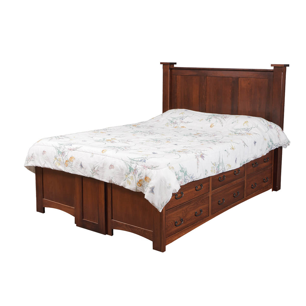 Read more about the article Treasure Pedestal Bed with 6 Drawers Per Side